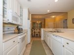 Galley Style Kitchen at 108 North Shore